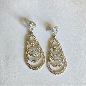 Silver Chandelier earrings